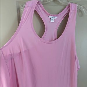 Pink Athleta athletic shirt